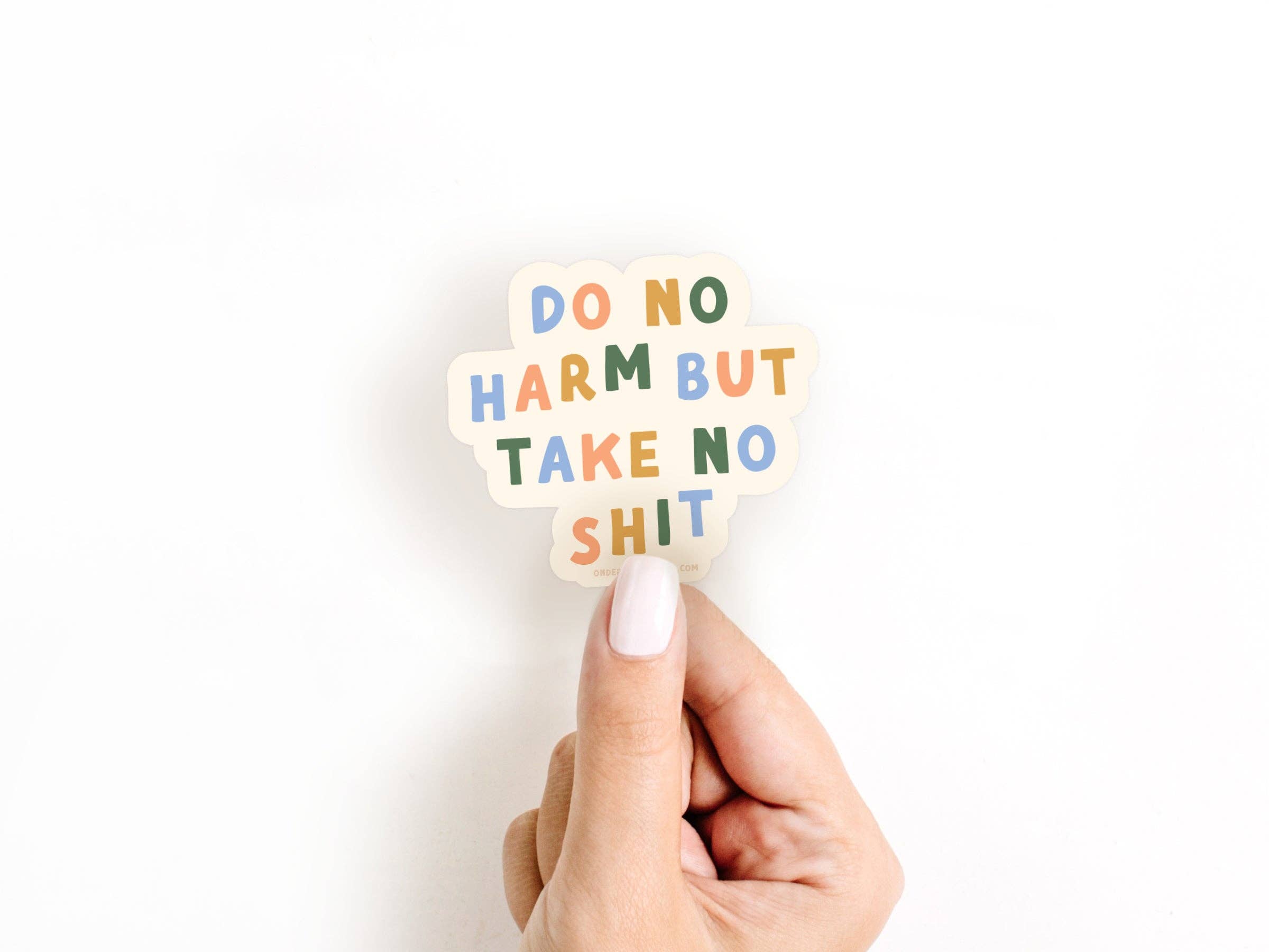 Do No Harm But Take No S*** Sticker