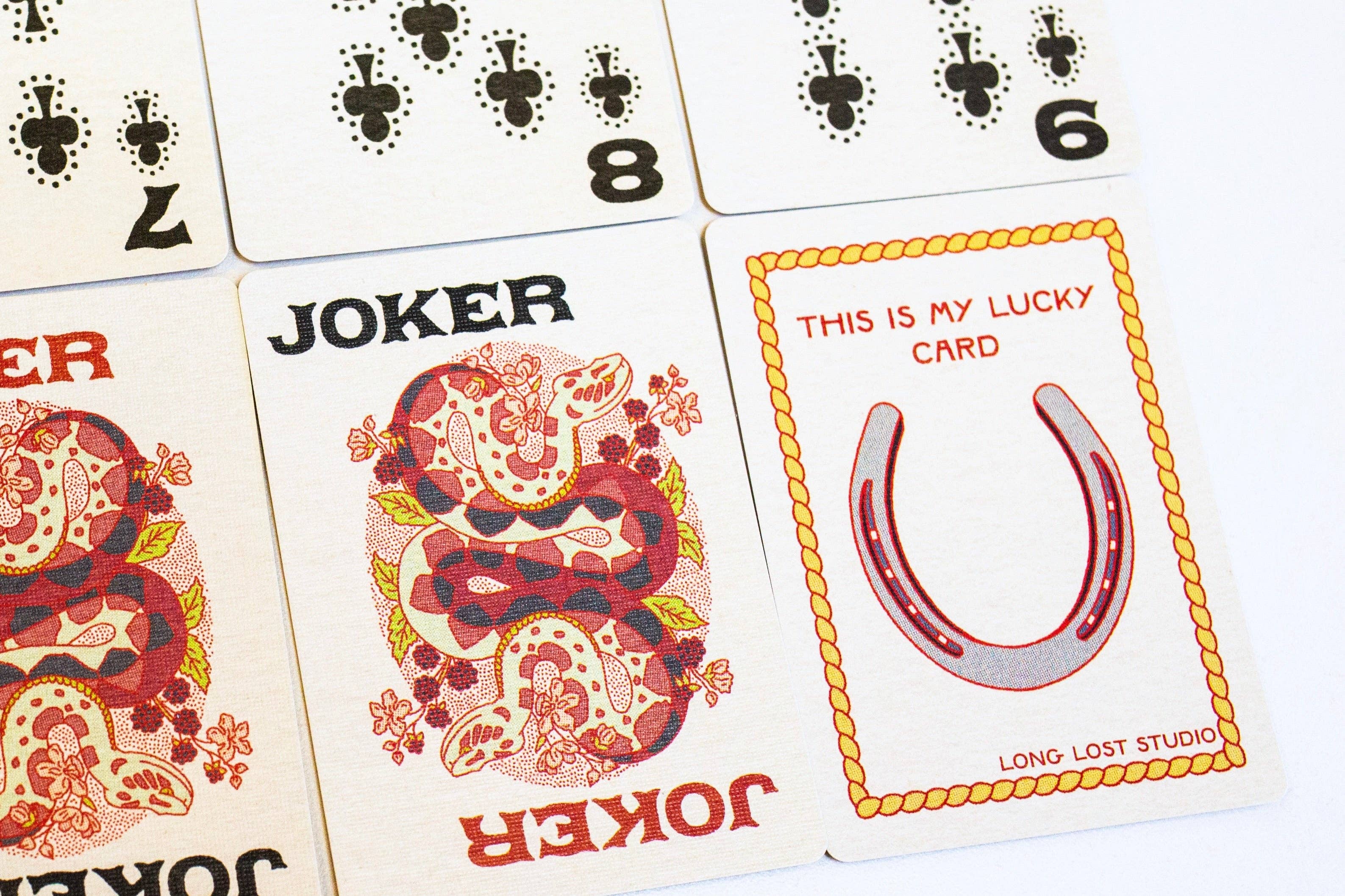 Cowboys in a Tin Playing Cards Set