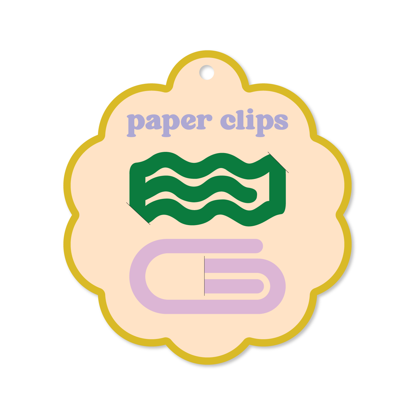 Paper Clips Bookmarks
