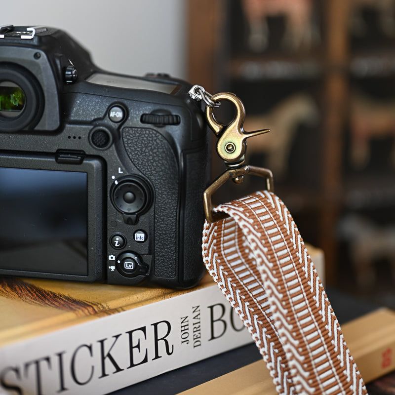 York Strap | Vintage Guitar Copper/Brown