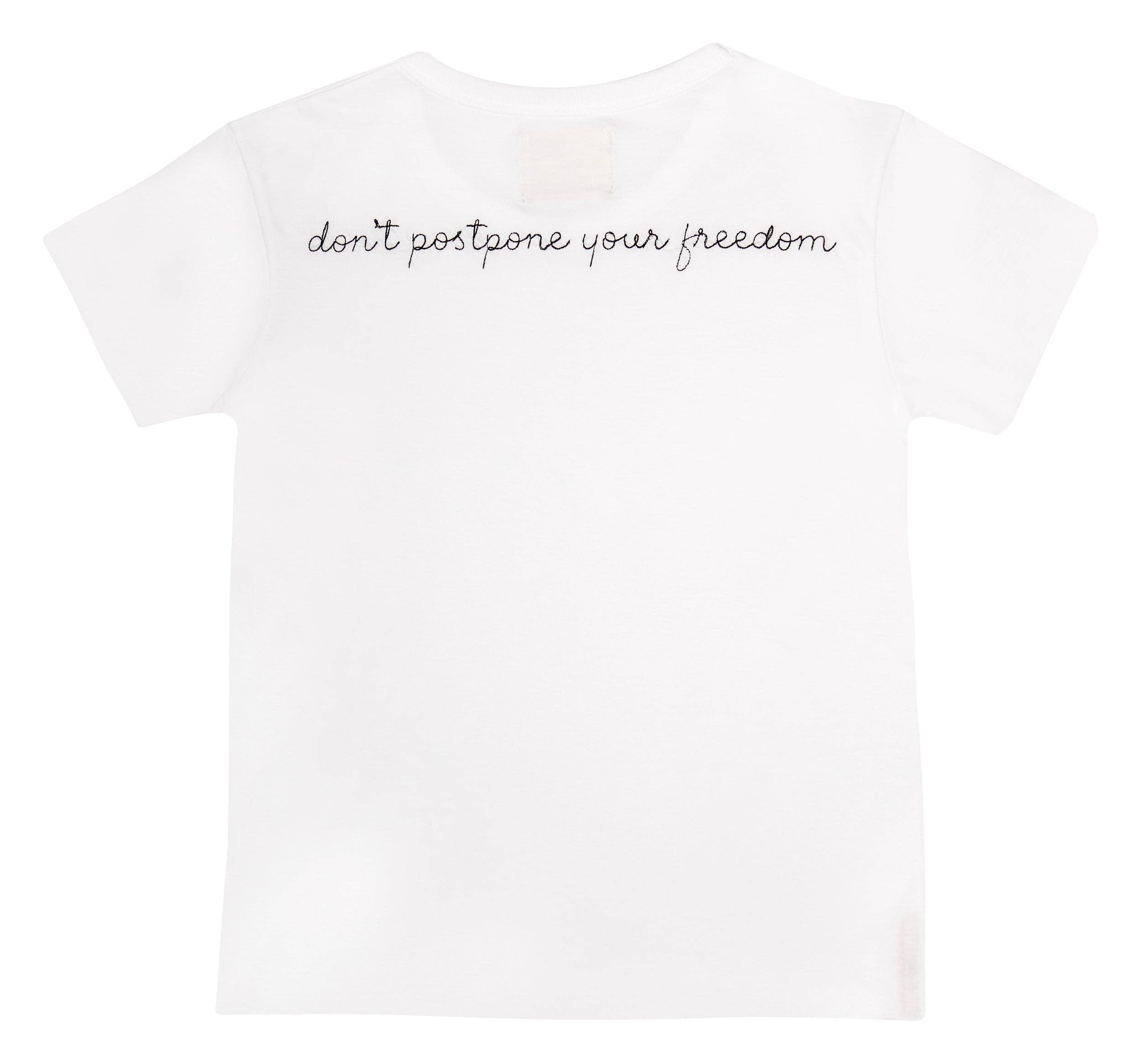 Don't Postpone Your Freedom Baby Girl Tee