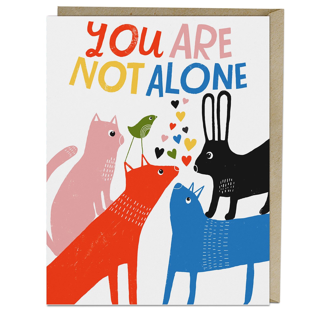 You Are Not Alone | Lisa Congdon
