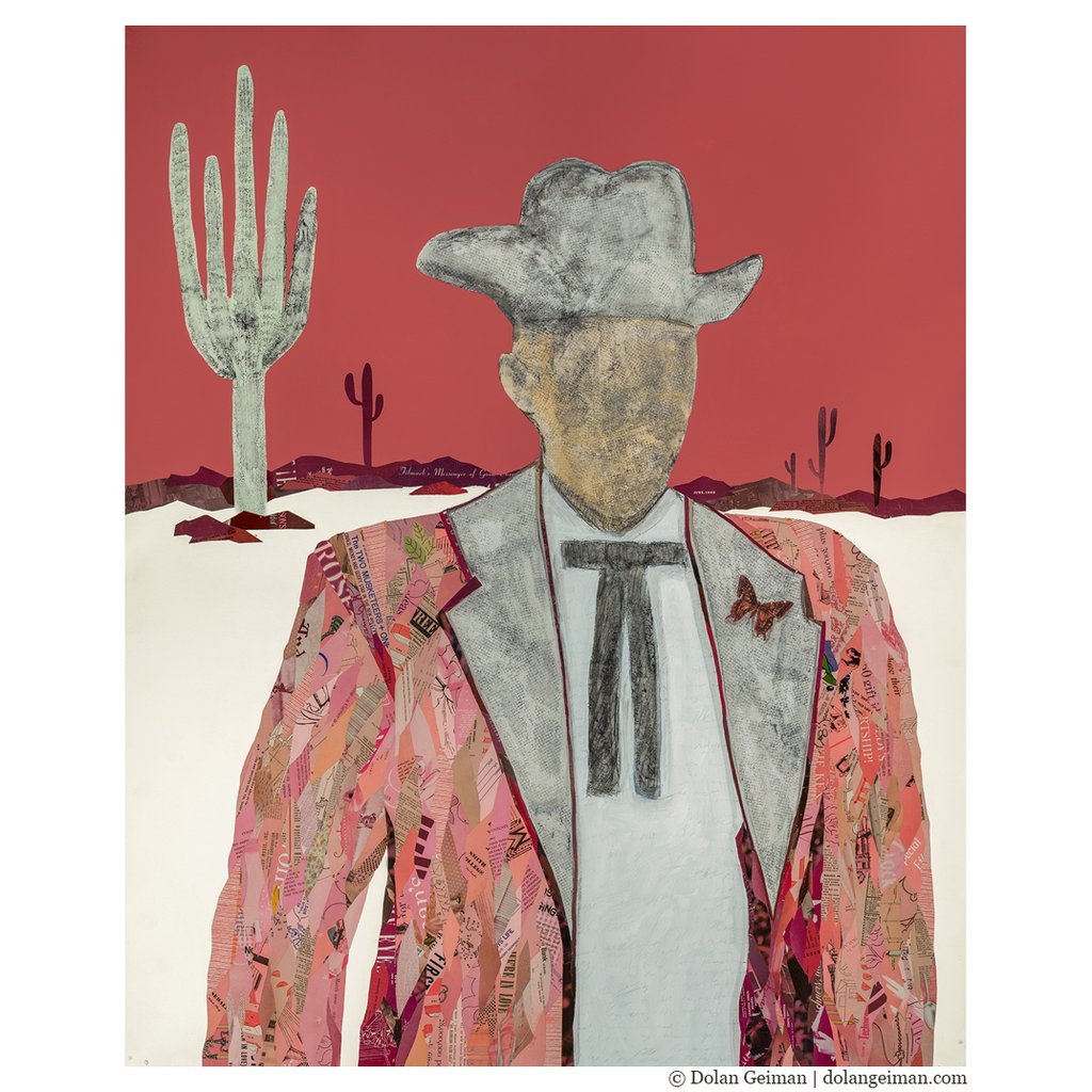 Butterfly Salesman Art DOLAN GEIMAN - Stash Co