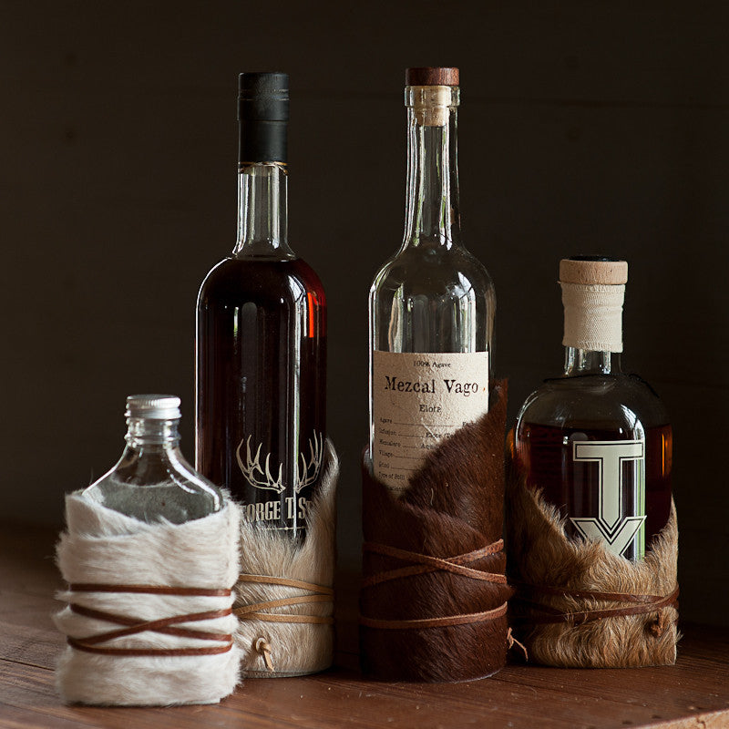 Wine Wrap | Hair Hide Wine Wrap Stash - Stash Co