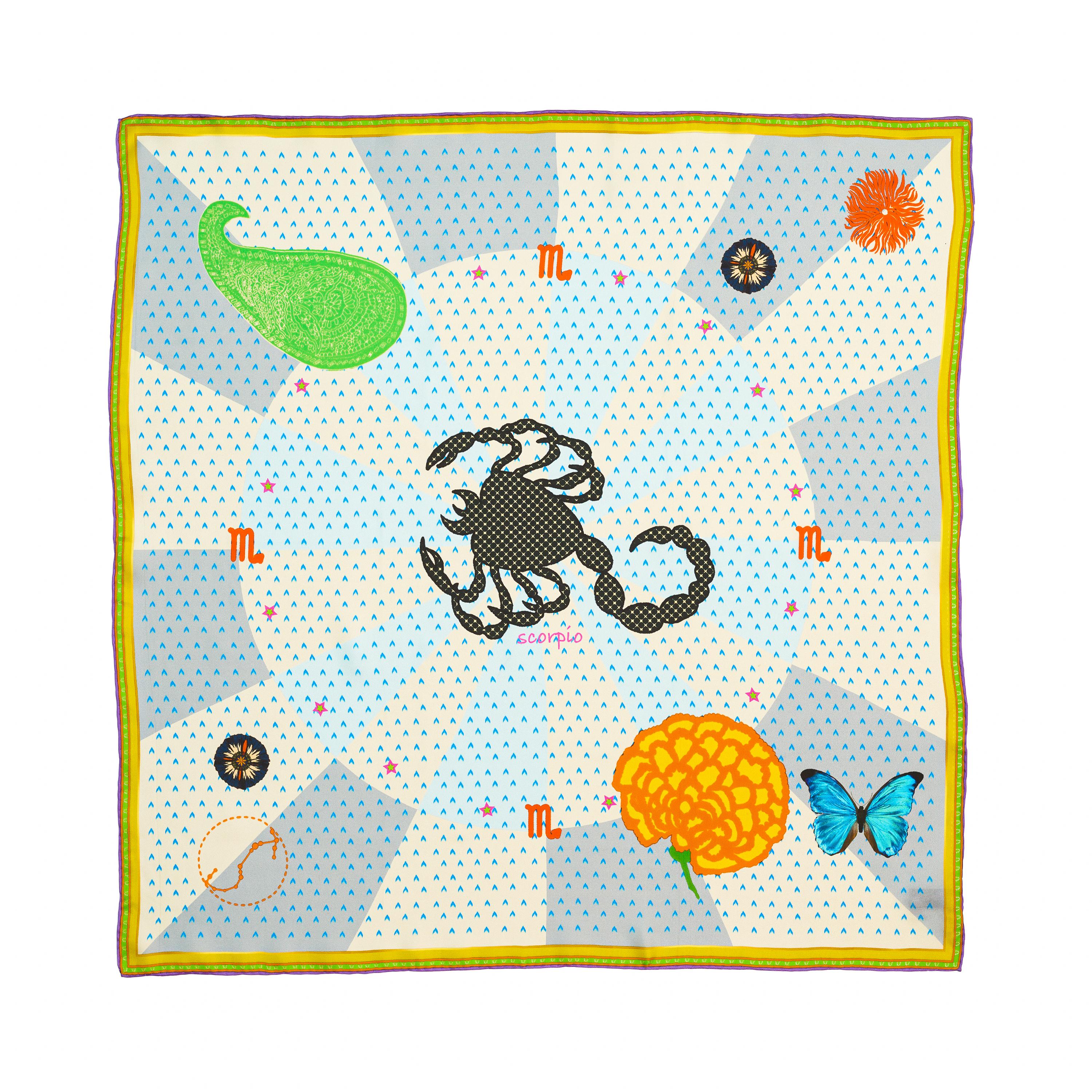 Scorpio Silk Bandana