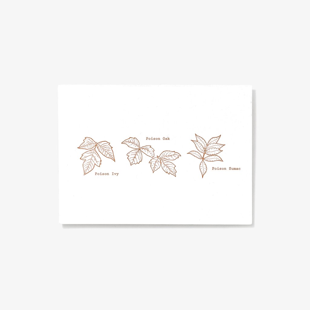 Poisonous Plants | Letterpress Card