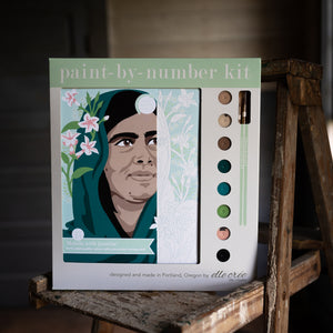 Malala with Jasmine Paint-by-Number Kit