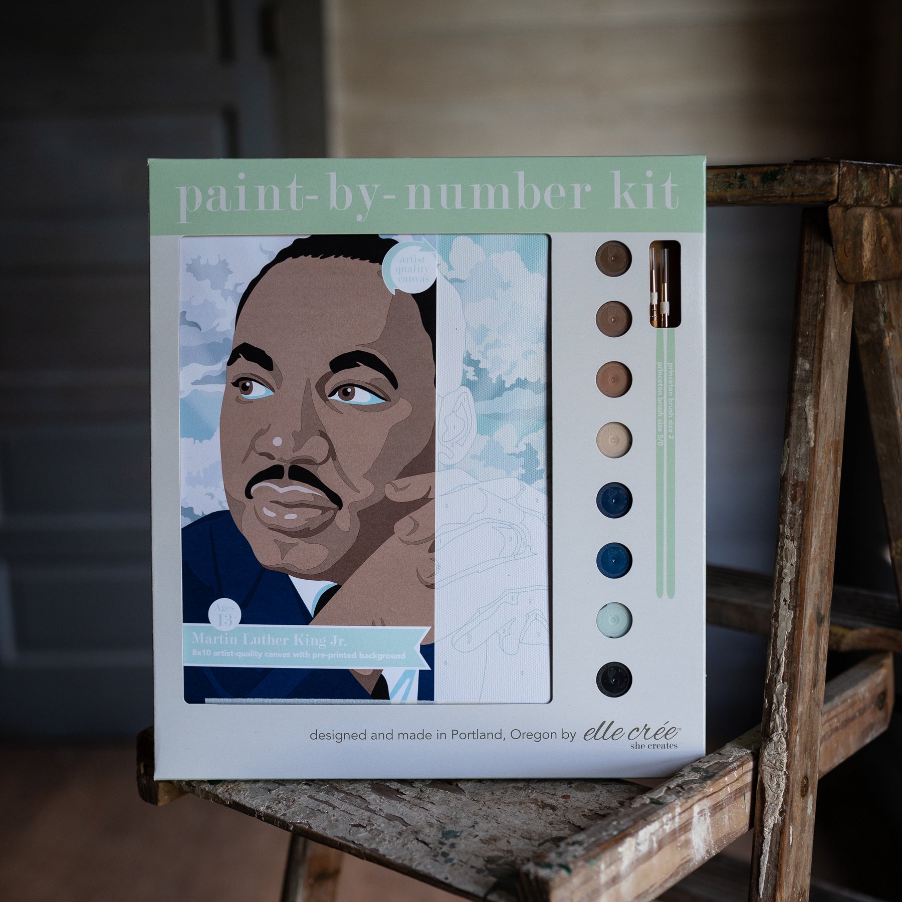 Martin Luther King Jr. Paint-by-Number Kit - Stash