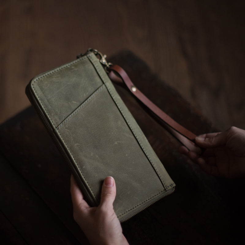 Passport | Olive Passport Case Stash - Stash Co