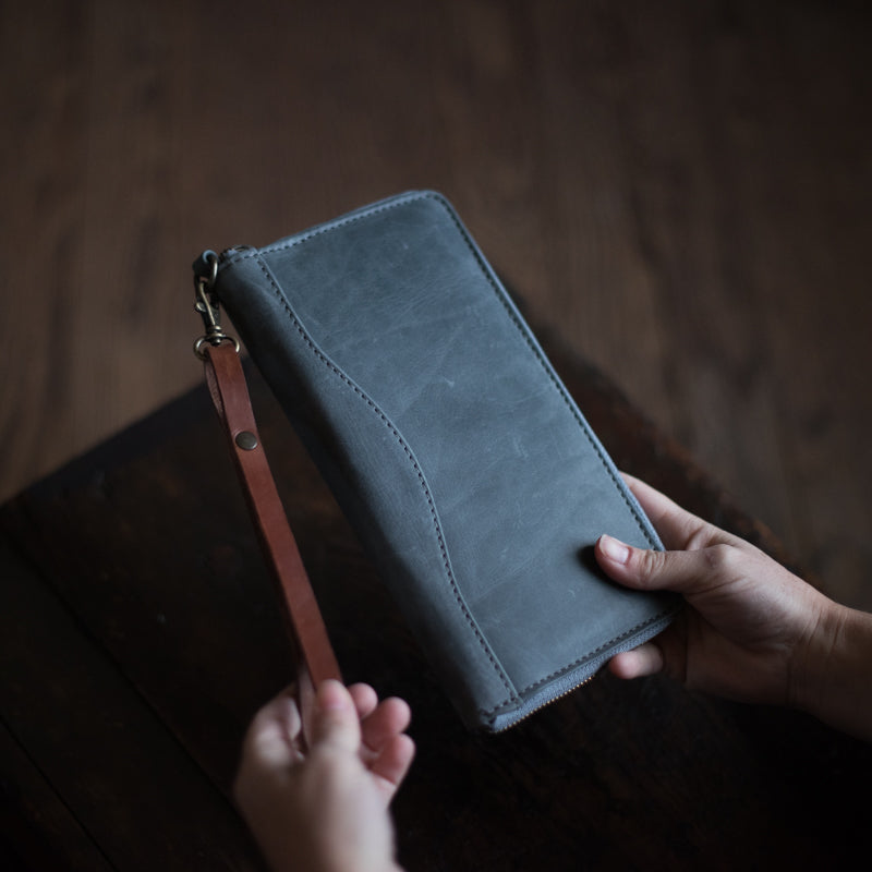 Passport | 1900 Gray Passport Case Stash - Stash Co