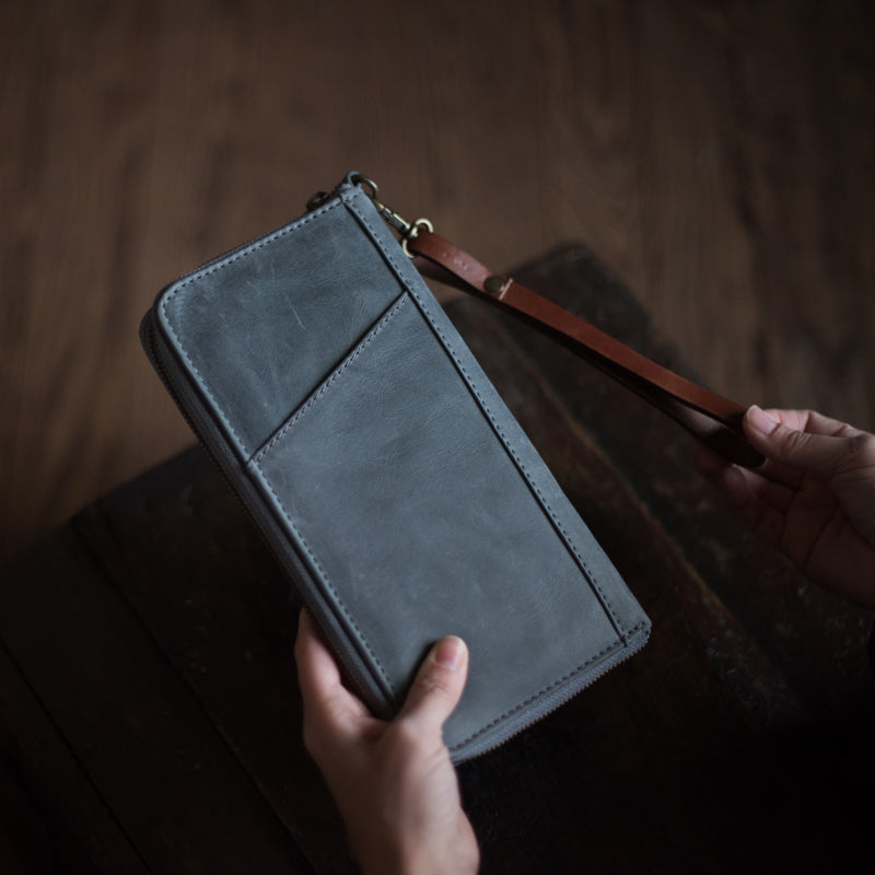 Passport | 1900 Gray Passport Case Stash - Stash Co