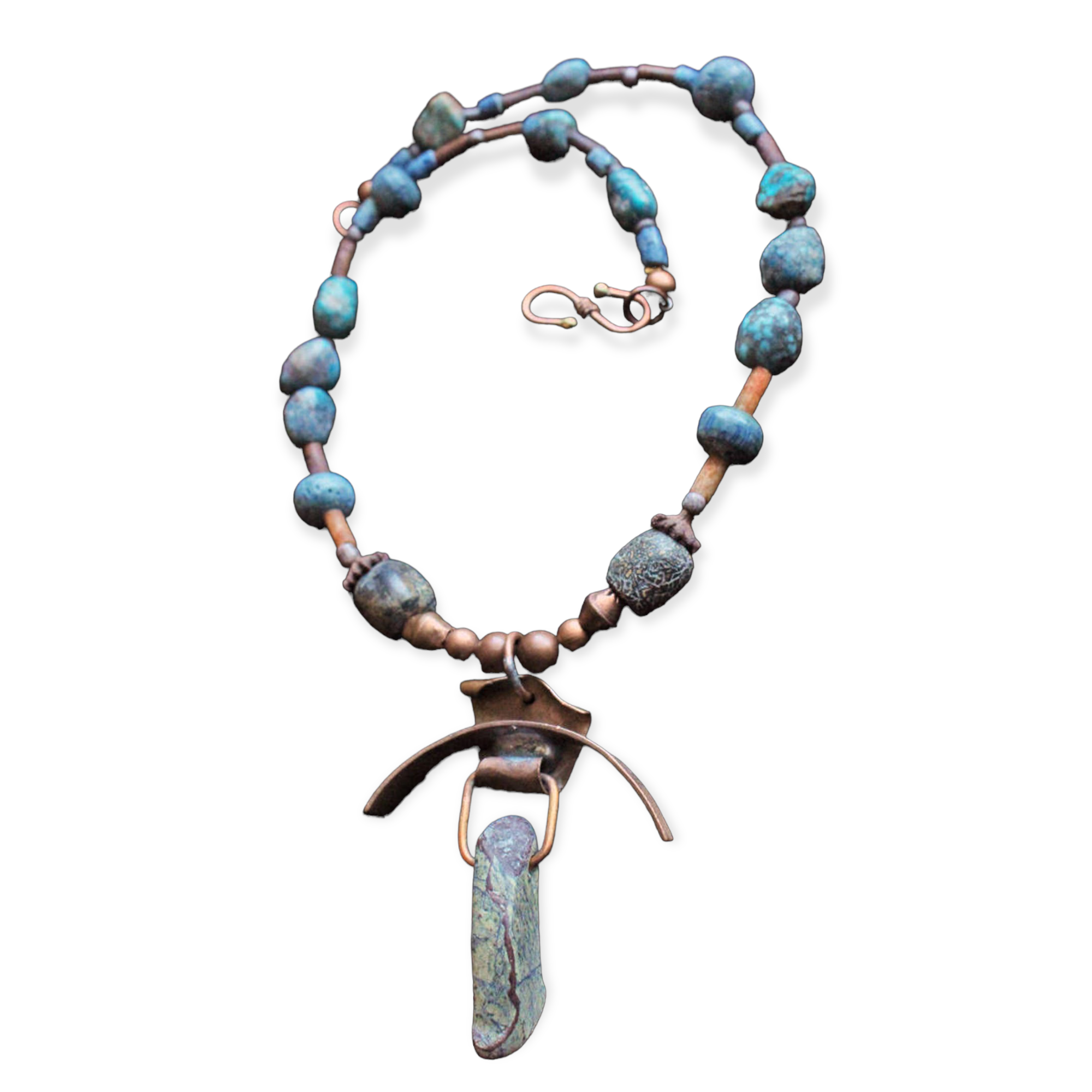 Zen Sculpture Turquoise Nugget Bijou